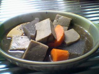高野豆腐と野菜のごま煮